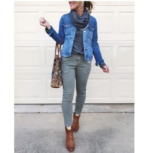 Gab & Kate Jacket Denim Jacket by Mixology NEW WITHOUT TAGS Size S